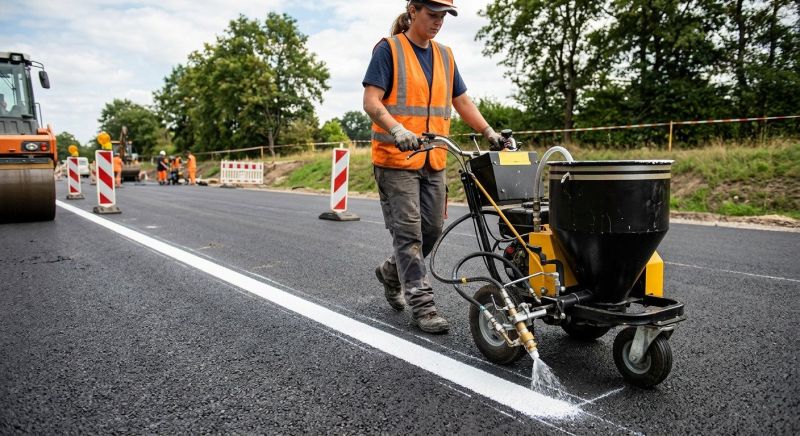 Asphalt Painting in Orange County, CA