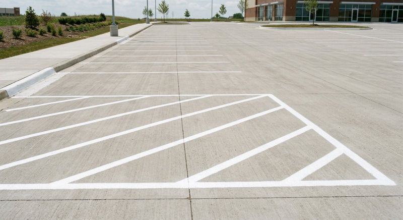 Church Parking Lot Striping in Houston, TX
