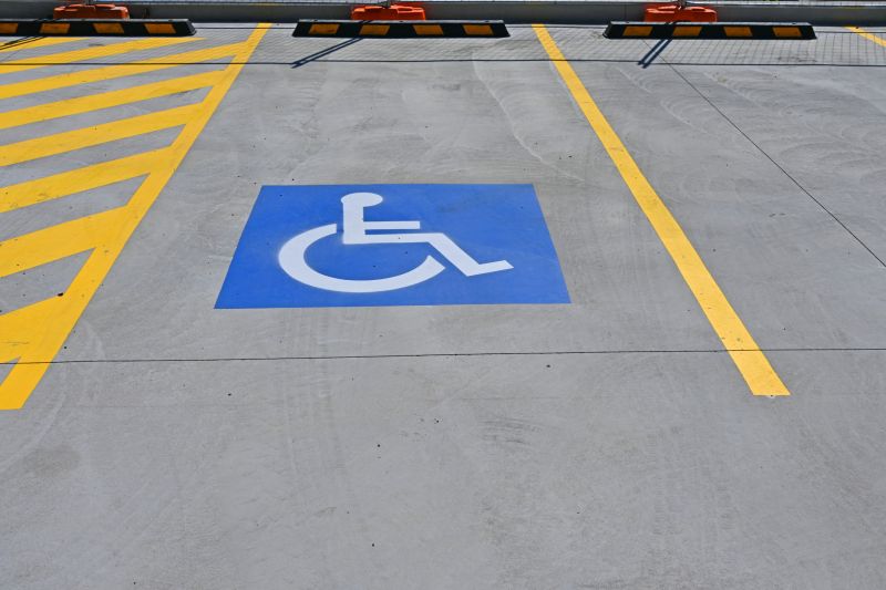 Disability Parking Marking in Gwinnett County, GA
