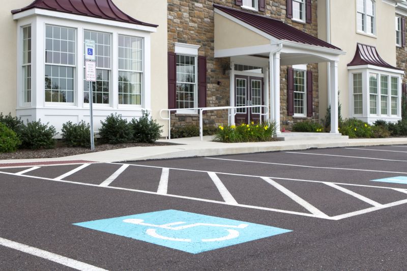 Disability Parking Marking in Houston, TX