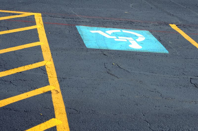 Disability Parking Marking in Canton, GA