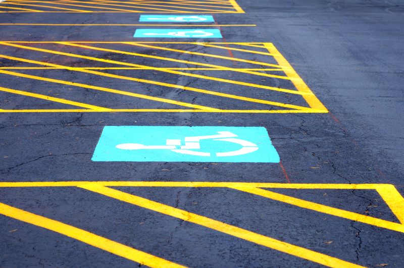 Disability Parking Marking in Canton, GA