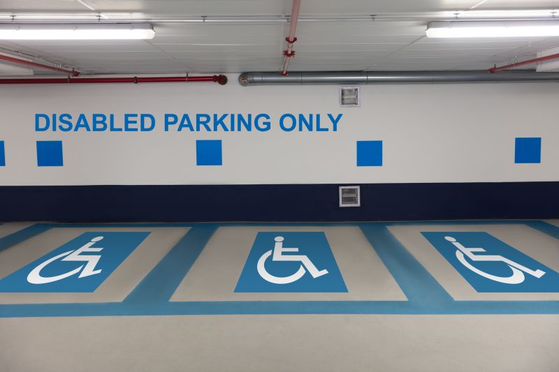 Disability Parking Marking in Los Angeles, CA