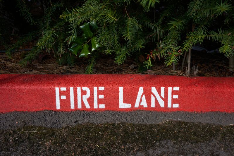 Fire Lane Marking in Houston, TX