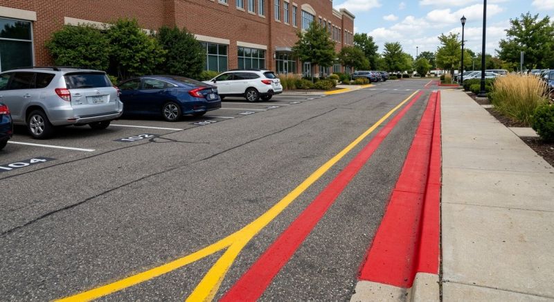 Fire Lane Marking in Gwinnett County, GA