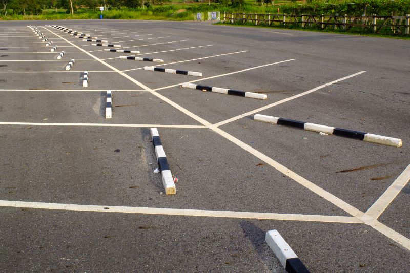 Parking Area Striping in Katy, TX
