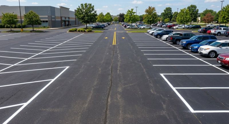 Parking Line Painting in Los Angeles, CA