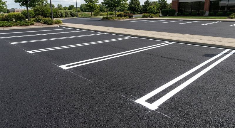 Parking Lot Painting in Katy, TX