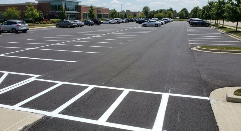 Parking Lot Striping in Katy, TX