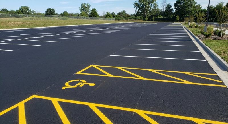 Parking Space Marking in Palm Springs, CA