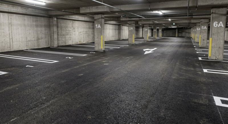 Parking Space Marking in Alpharetta, GA