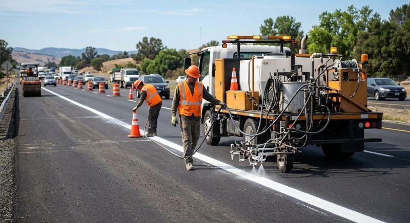 Asphalt Striping in Temecula, CA