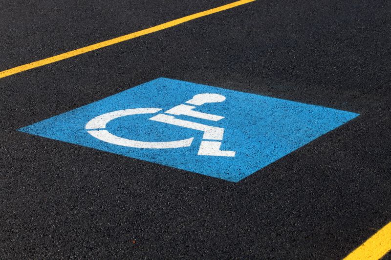 Disability Parking Marking in Canton, GA