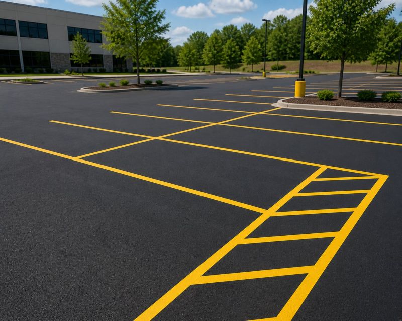 Parking Lot Painting in Hilton Head Island, SC