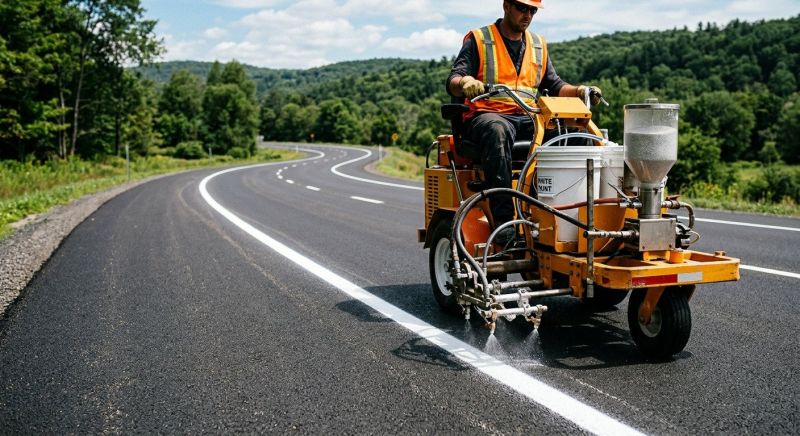 Pavement Striping Service in Suwanee, GA