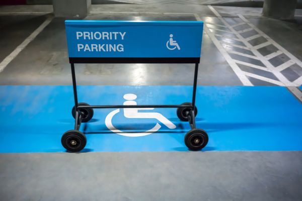 Disabled Parking Striping